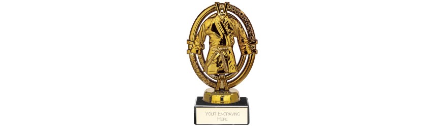 MAVERICK LEGEND MARTIAL ARTS LEGEND TROPHY - 5 SIZES - 12.5CM - 20CM